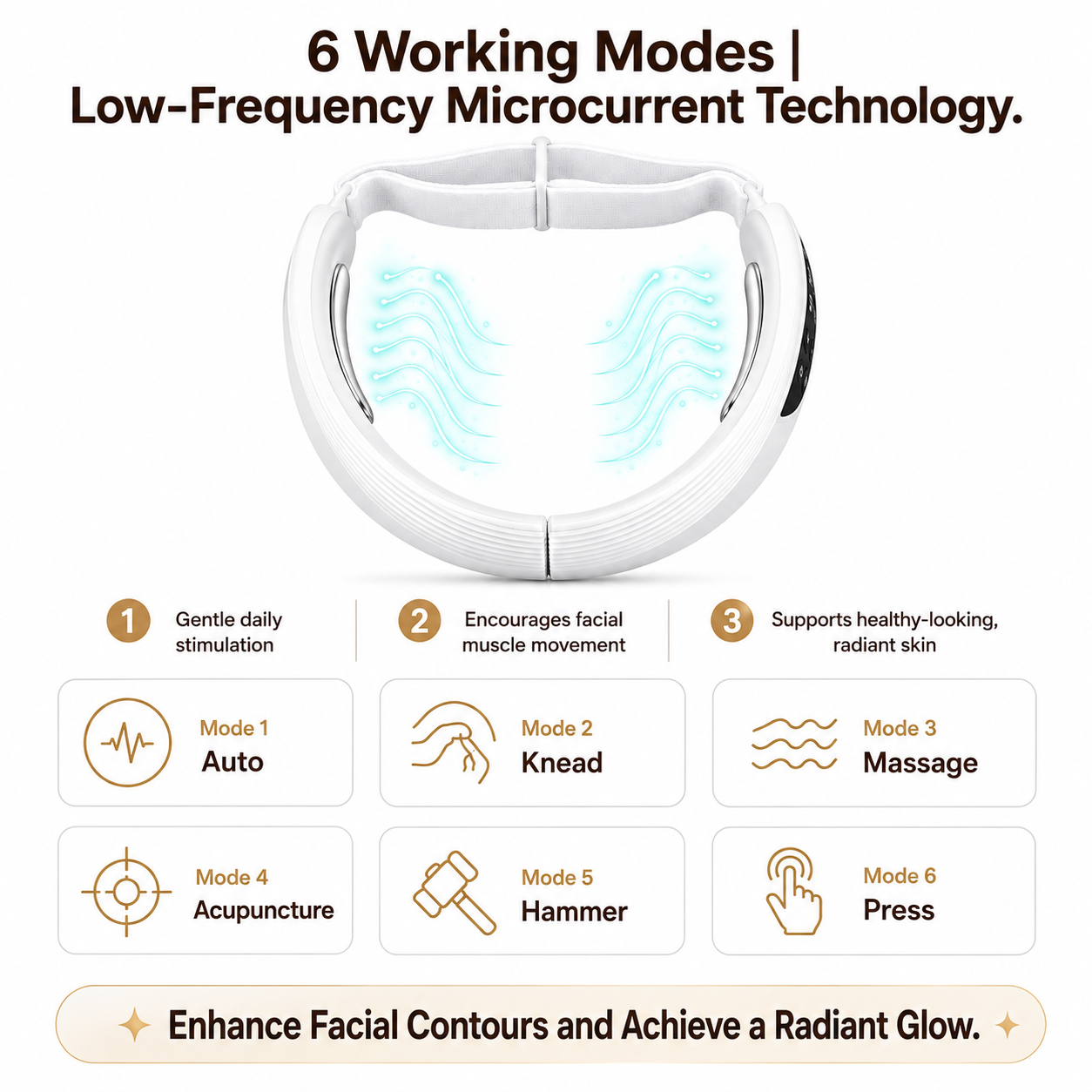 Mascarilla EMS Efecto Lifting