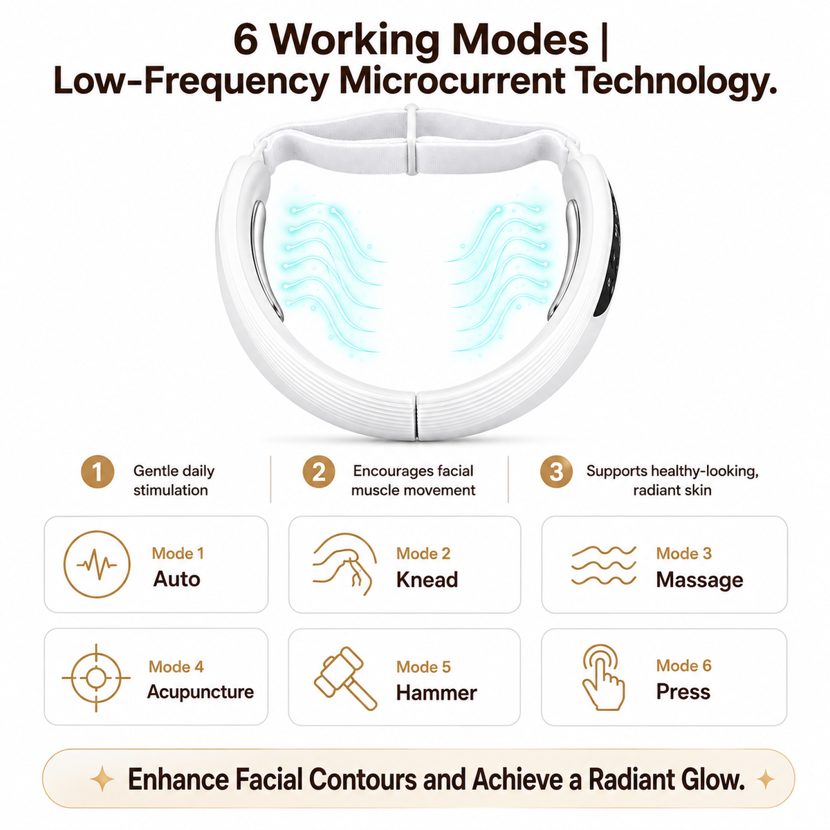 Mascarilla EMS Efecto Lifting