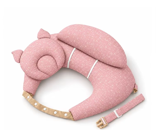 Almohada de lactancia con cinturón ajustable